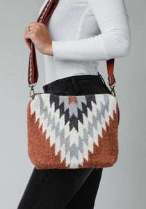 Rust Aztec Crossbody