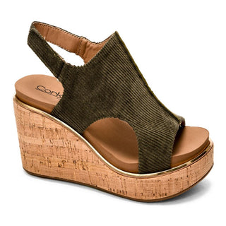 Carley Corduroy Wedge