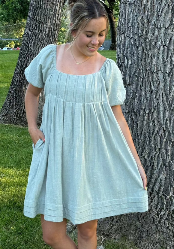 Ashley Pleated Dress
