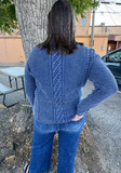 Tribal Sapphire Sweater