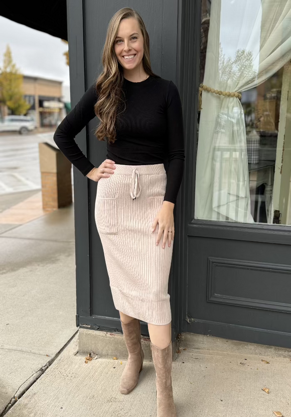 Sweater Midi Skirt