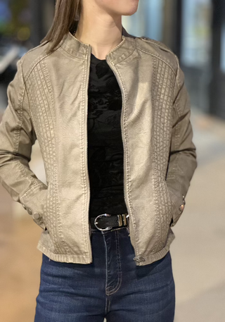 Everyday Vegan Leather Jacket