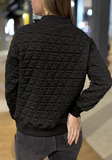 Quilted Half-Zip Pullover