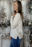 Chenille Raglan Sweater