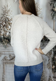 Chenille Raglan Sweater