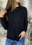 Chenille Raglan Sweater