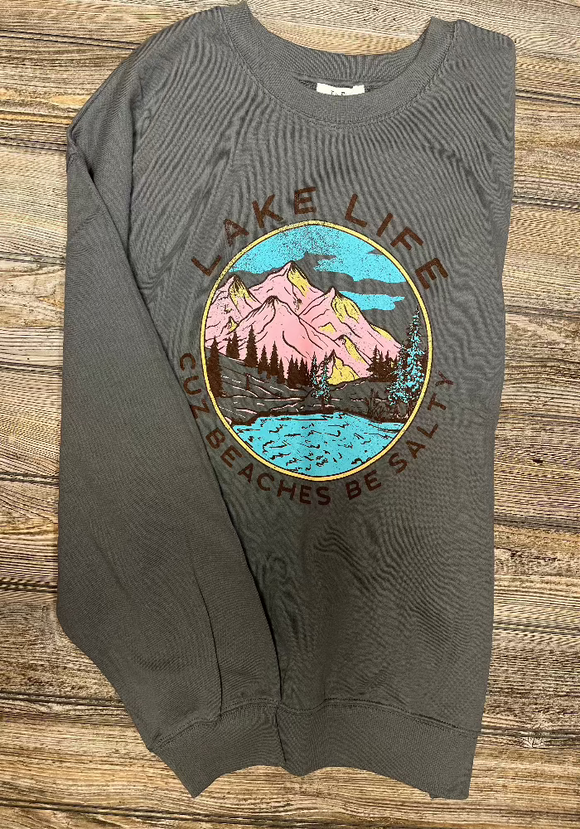 Lake Life Graphic Sweatshirt