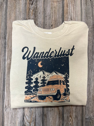 Wanderlust Graphic Sweatshirt