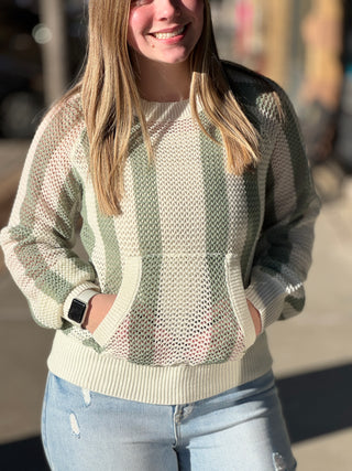 Macey Open Knit Sweater