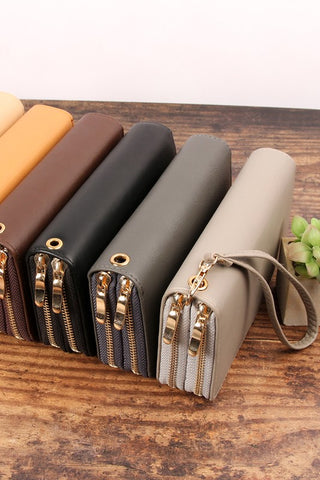 Double Zip Wallet